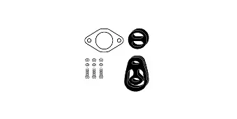 Mounting Kit, catalytic converter (82 15 6502)