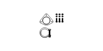 Mounting Kit, catalytic converter (82 23 4495)