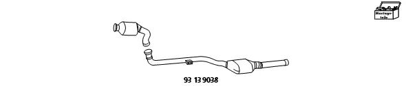 Retrofit Kit, catalytic conv./soot part. filter (combi-sys.)