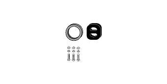 Mounting Kit, catalytic converter (82 14 1865)