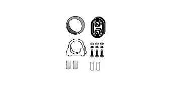 Mounting Kit, catalytic converter (82 23 4413)