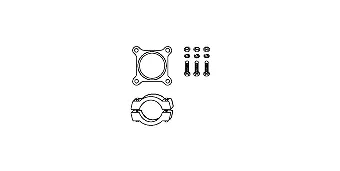 Mounting Kit, catalytic converter (82 35 8120)