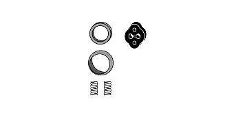 Mounting Kit, catalytic converter (82 44 7615)