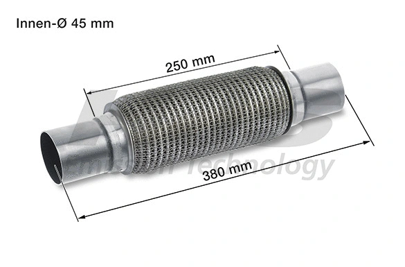 Flexible Pipe, exhaust system (83 00 8596)