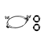 Bracket, muffler (82 12 2816)