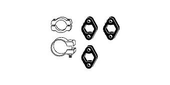 Mounting Kit, exhaust system (82 22 4605)