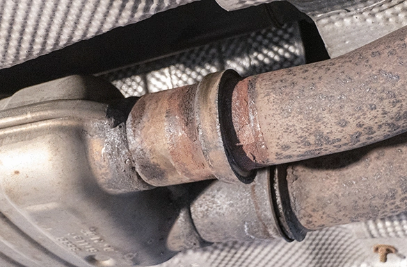 Reducer, flange connection (exhaust system)