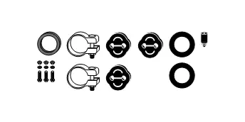 Mounting Kit, exhaust system (82 11 2398)