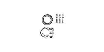 Mounting Kit, catalytic converter (82 14 1855)