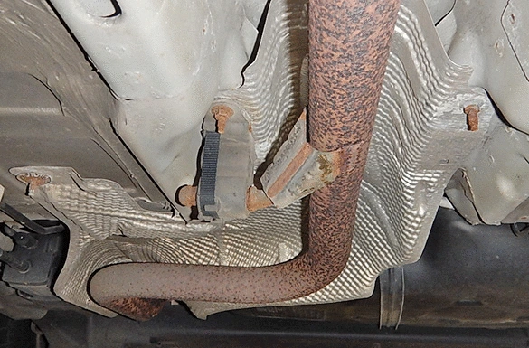 Mount, exhaust system