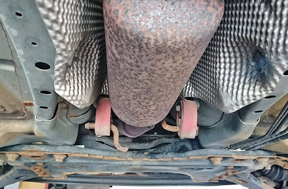 Mount, exhaust system
