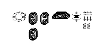 Mounting Kit, exhaust system (82 23 4096)