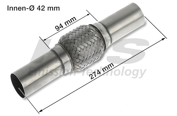 Flexible Pipe, exhaust system (83 00 8530)