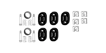 Mounting Kit, exhaust system (82 14 1751)