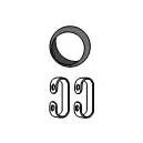 Gasket Set, exhaust system (82 11 1745)