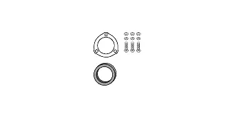Mounting Kit, catalytic converter (82 32 6925)