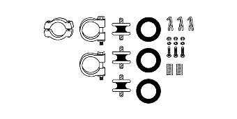 Mounting Kit, exhaust system (82 23 4078)