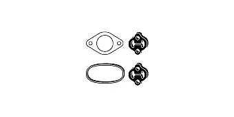 Mounting Kit, catalytic converter (82 15 6548)