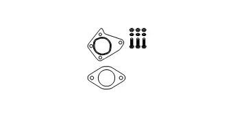 Mounting Kit, catalytic converter (82 23 4498)