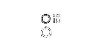 Mounting Kit, catalytic converter (82 11 2218)