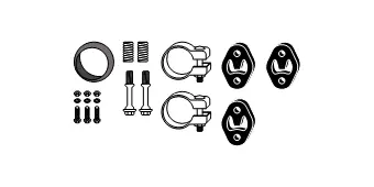 Mounting Kit, exhaust system (82 23 4129)