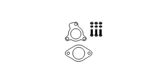 Mounting Kit, catalytic converter (82 23 4479)