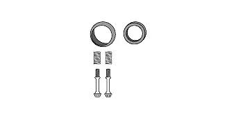Mounting Kit, catalytic converter (82 43 8154)