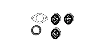 Mounting Kit, catalytic converter (82 44 7632)