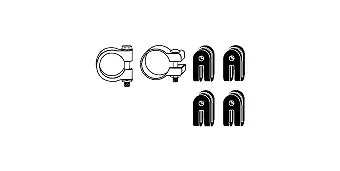 Mounting Kit, exhaust system (82 23 4312)