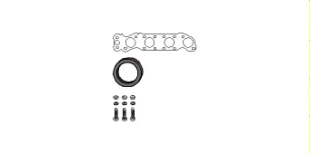 Mounting Kit, catalytic converter (82 47 8821)