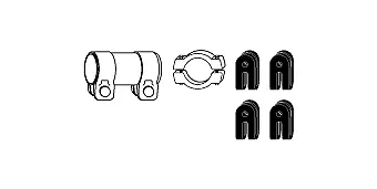 Mounting Kit, exhaust system (82 23 4322)
