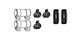 Mounting Kit, exhaust system (82 23 4327)