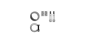 Mounting Kit, catalytic converter (82 32 6927)