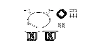 Mounting Kit, exhaust system (82 12 9079)