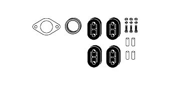 Mounting Kit, exhaust system (82 42 4251)