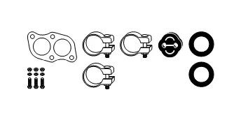 Mounting Kit, exhaust system (82 11 2004)