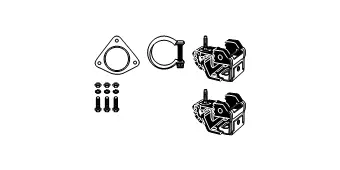 Mounting Kit, exhaust system (82 23 4174)