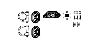 Mounting Kit, exhaust system (82 23 4131)