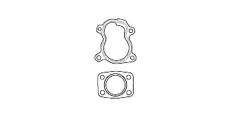 Mounting Kit, pre-catalytic converter (82 45 7869)