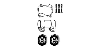 Mounting Kit, catalytic converter (82 11 3223)