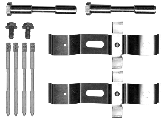 Accessory Kit, disc brake pad (K0729)