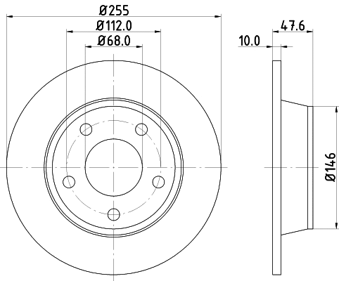 Brake Disc (54173)