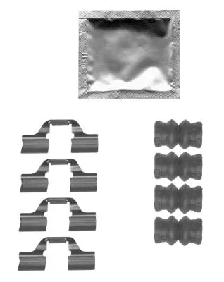Accessory Kit, disc brake pad (K0473)