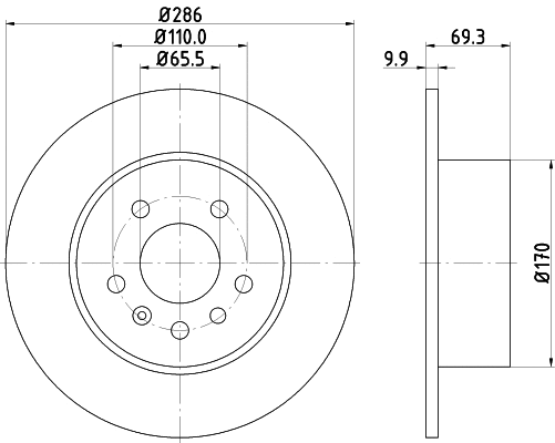 Brake Disc (52428)