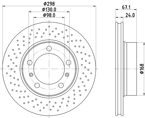 Brake Disc (54651)
