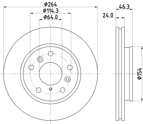 Brake Disc (52013)