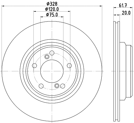 Brake Disc (54830)