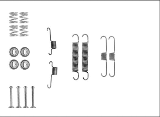 Accessory Kit, brake shoes (X0249)