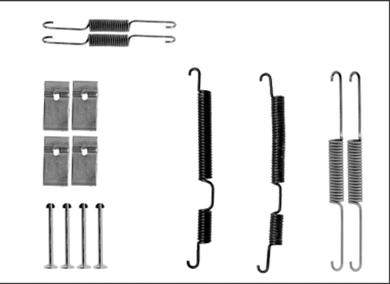 Accessory Kit, brake shoes (X0240)