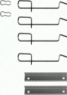 Accessory Kit, disc brake pad (K0220)